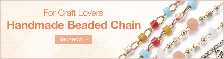 For Craft Lovers Handmade Beaded Chain